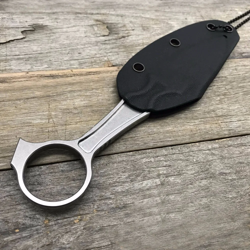 LDT GITFO охотничий нож D2 лезвие ручка с фиксированным лезвием Карманные охотничьи