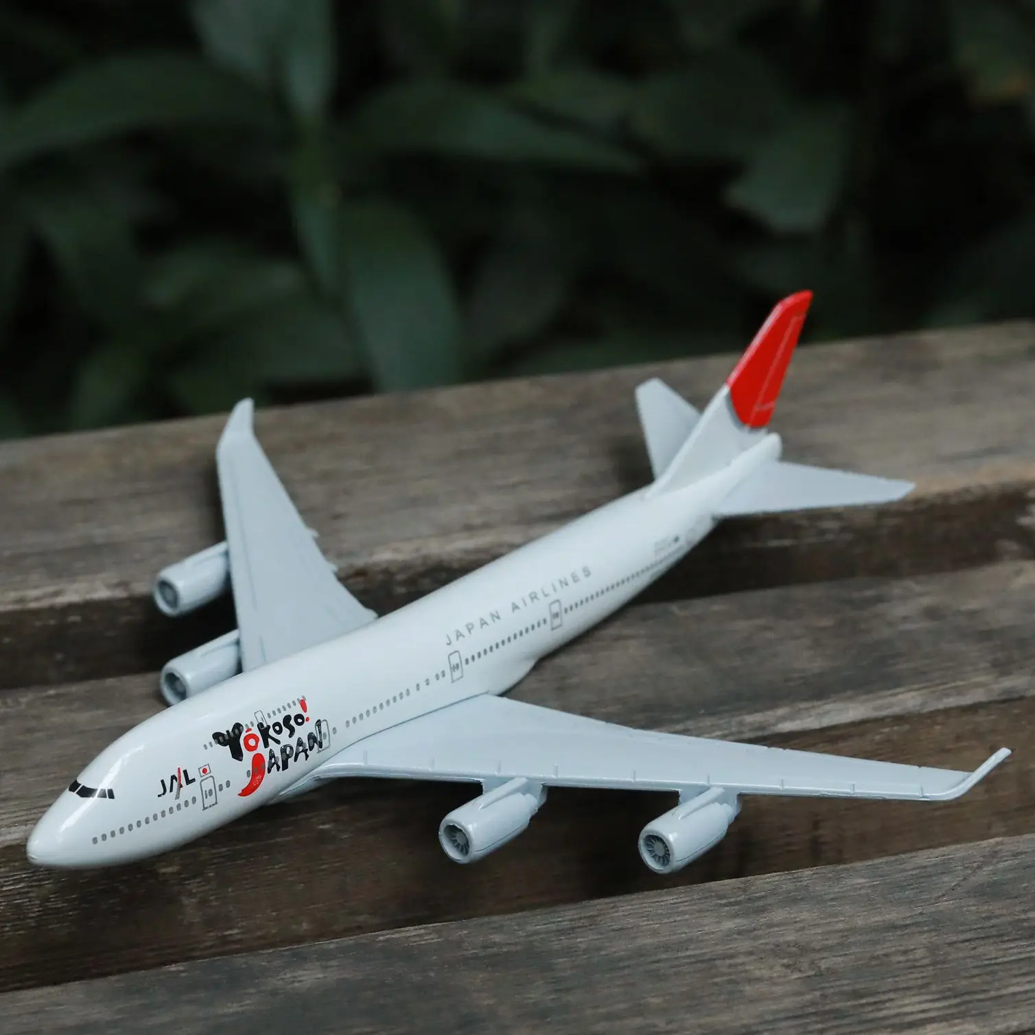 

JAL Yokoso Japan Airlines Boeing 747 Aircraft Model 6" Metal Airplane Diecast Mini Moto Collection Eduactional Toys for Children
