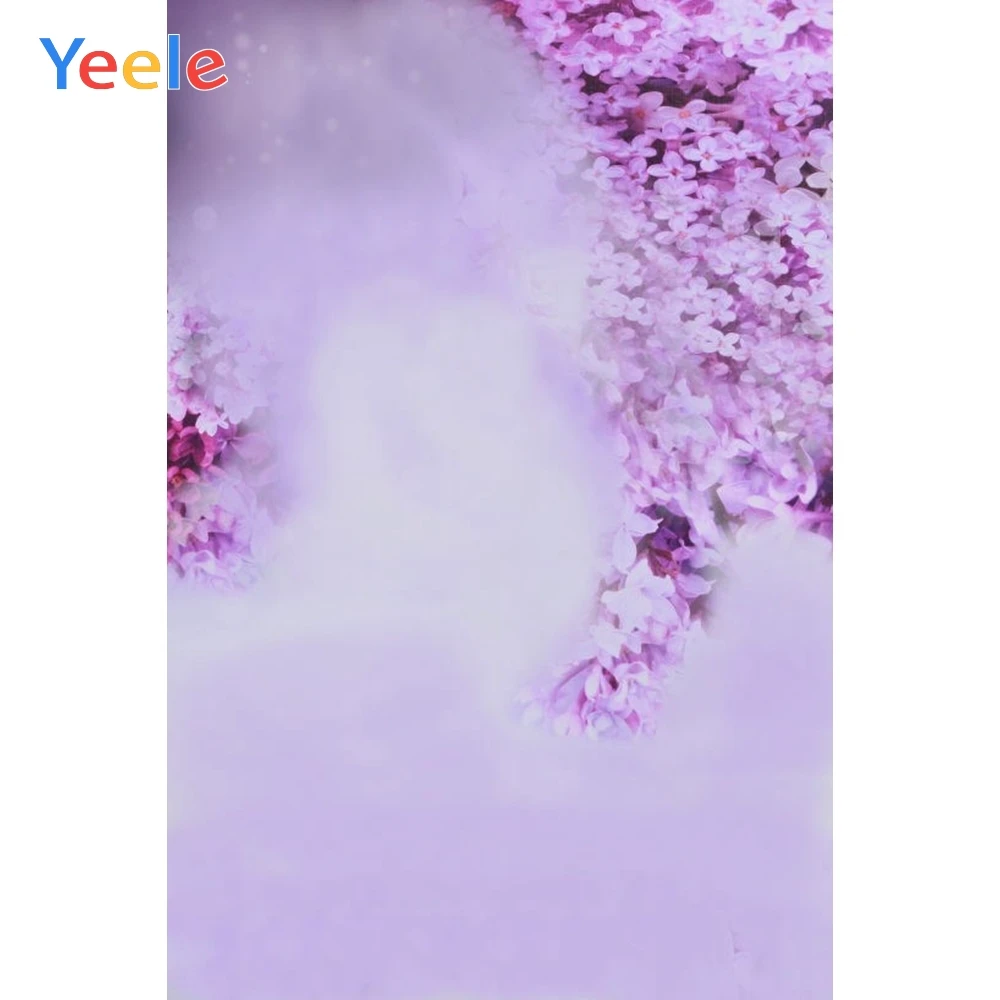 

Purple Flower Gradient Baby Portrait Photography Backdrops Vinyl Photo Background For Photo Studio Wedding Photophone Photozone