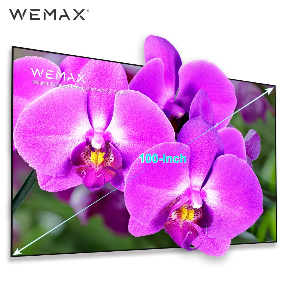 WEMAX PSF01 100 '✖:9 Edge Free Fixed Frame рассеянный свет отклонение ALR проекционный экран