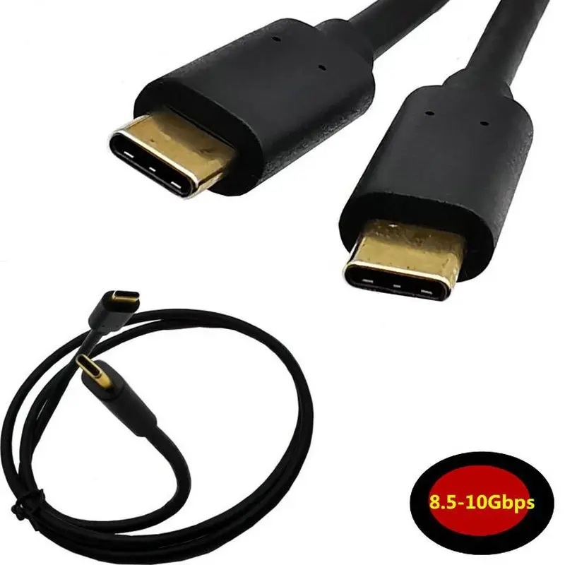 

3 А, 10 Гбит/с, USB C на USB C «штырь-штырь»