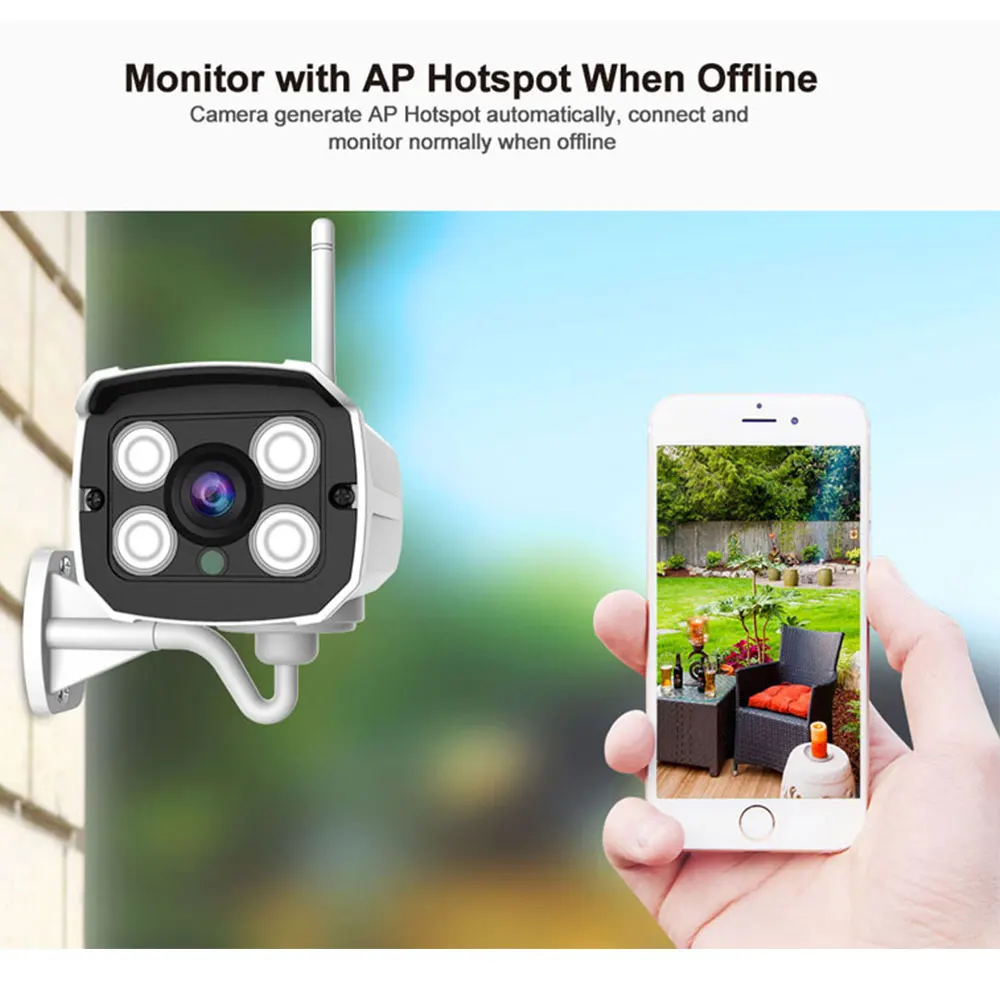 Sricam наружная 4/9CH IP Wi Fi камера комплект 3.0MP Водонепроницаемая Видеонаблюдение CCTV
