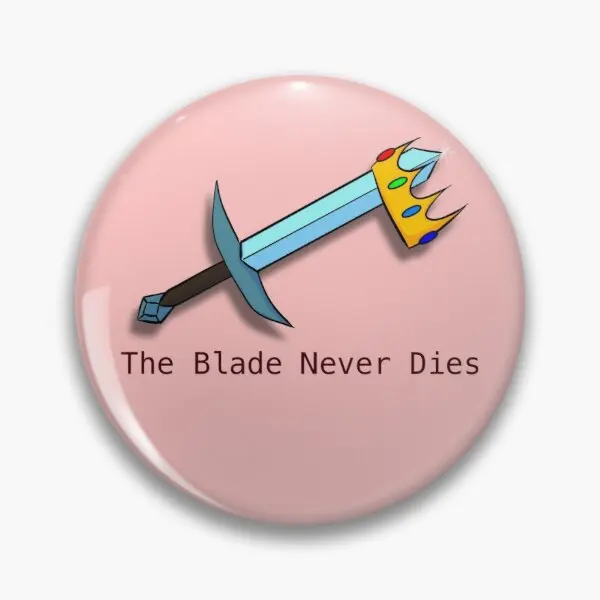 

The Blade Never Dies Customizable Soft Button Pin Clothes Cute Cartoon Badge Metal Funny Jewelry Lover Brooch Gift Fashion