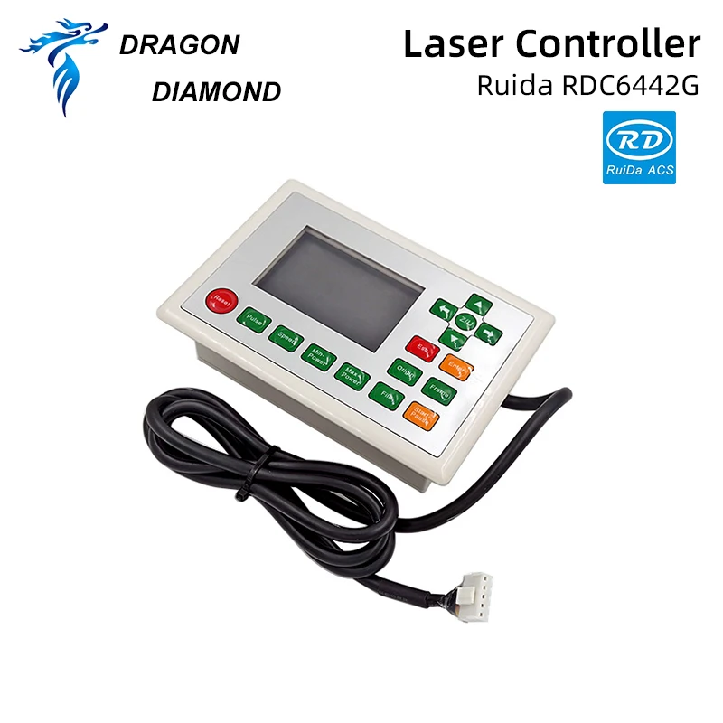 Лазерный станок CO2 Ruida сигнализатор 6442G DSP контроллер + 24V 5A 120W импульсный источник