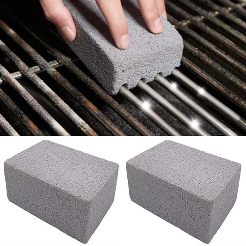 Барбекю гриль чистящий кирпичный блок камень для чистки барбекю стойки средство