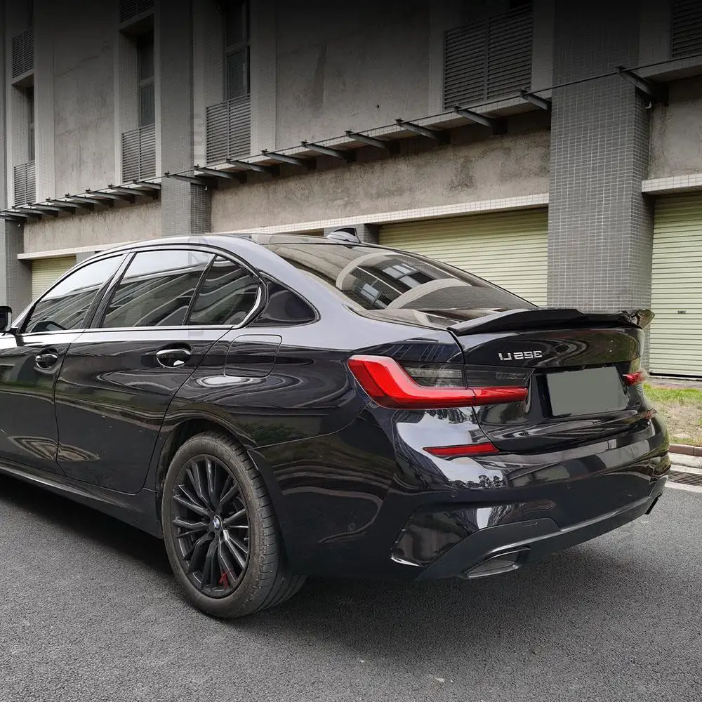 Спортивный задний спойлер крыло внешняя часть тюнинг для BMW 3 серии G20 G28 2019 2020 2021