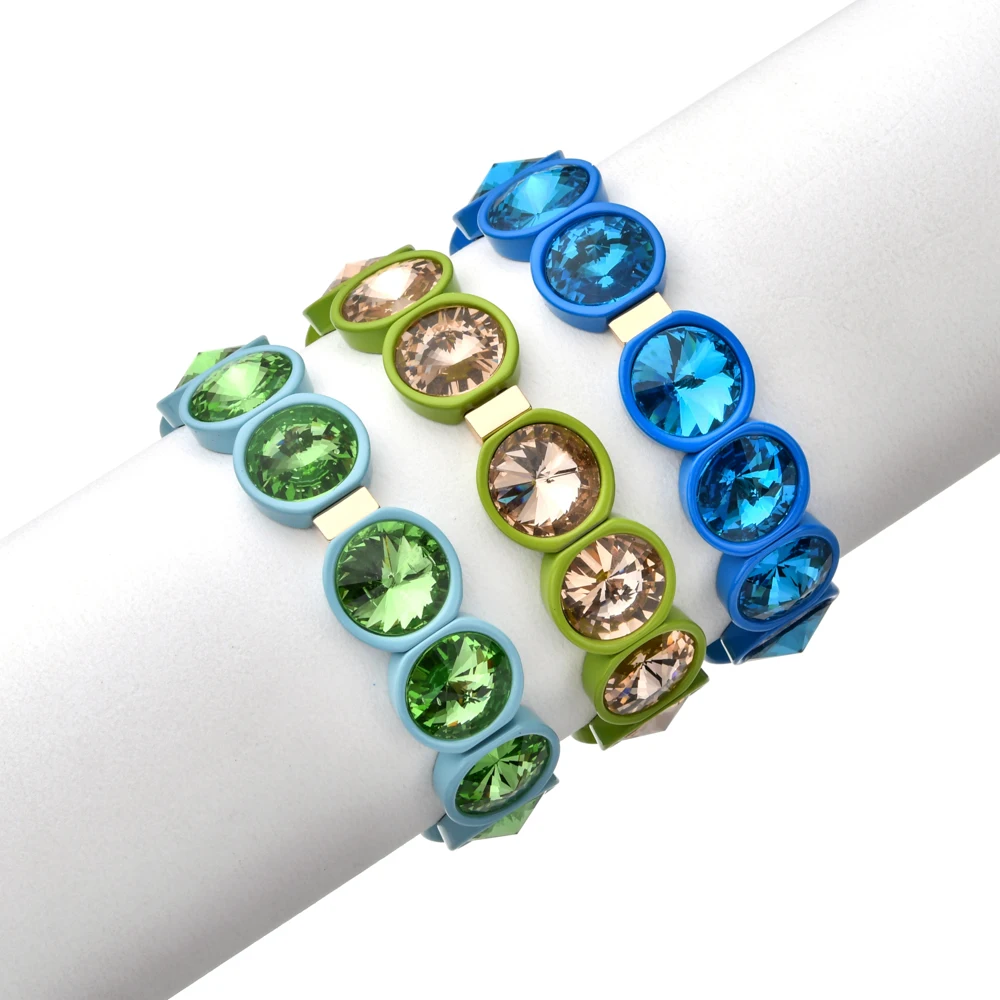 Браслеты ZMZY Роскошные в стиле панк бохо браслеты дружбы для женщин аксессуары