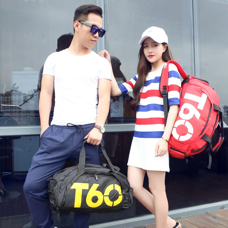 

New Men Sport Gym Bag Shoe Dry Wet Separation Women Sports Bags For Fitness Outdoor Backpack with space for shoes sac de sport