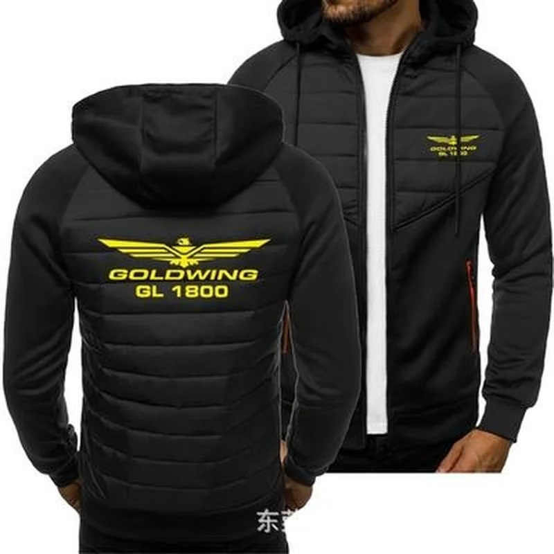 

Новинка 2021, мужские толстовки Goldwing GL, весна-осень 1800, куртка, Повседневная Толстовка, толстовка с длинным рукавом и молнией