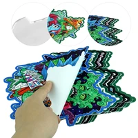creative silicone dab mat irregular cup coaster placemat for table drop and friction resistant smoking accessories