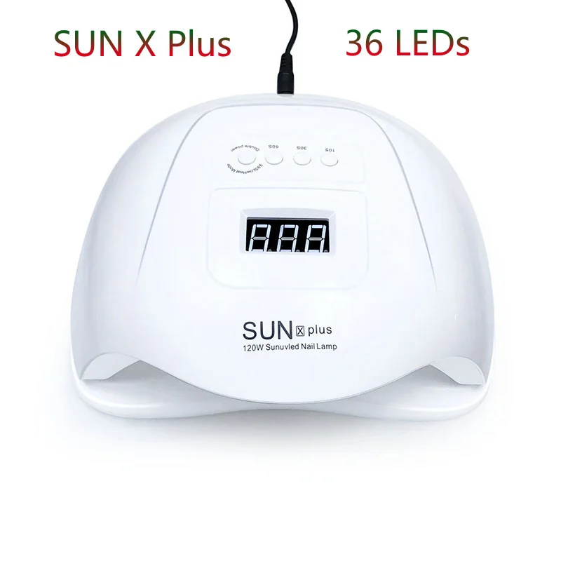 Лампа SUN X Plus светодиодная УФ-лампа для ногтей Электрическая Сушка 36 светодиодов