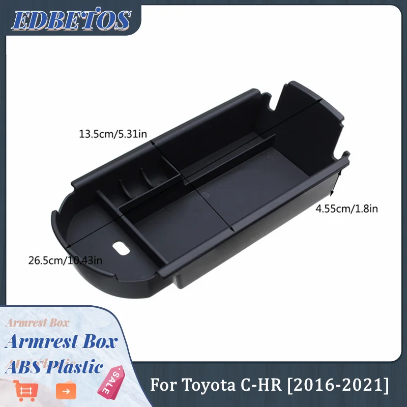 Центральной консоли Организатор лоток для Toyota C HR 2016 2017 2018 2019 2020 2021 аксессуары