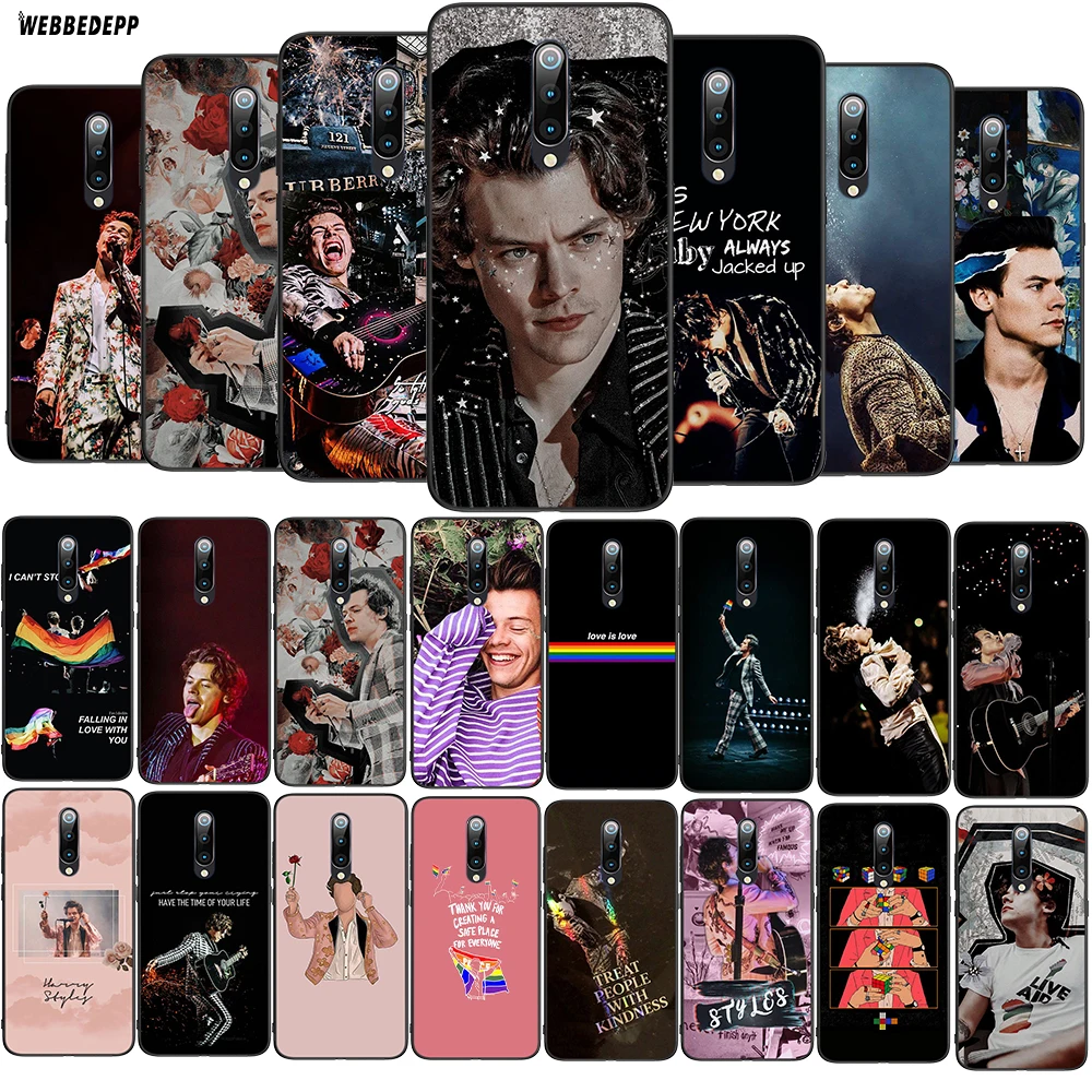 WEBBEDEPP односторонние татуировки Гарри стили ТПУ для Oneplus 5 5T 6 6T 7 7T Pro мягкий