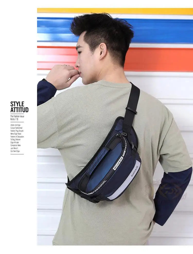 

2021 New Men Daiwa Fishing Waist Bag Waterproof Outdoor Camping Travelling Waist for Men Designer Belt Bag Travel Fishing Bags