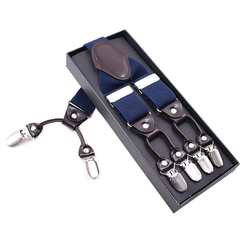 Мужские повседневные брюки в стиле ретро с кожаным ремешком на застежке из