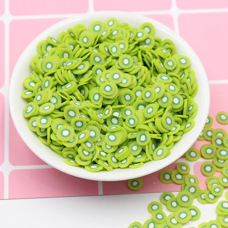 3D дизайн ногтей фрукты полимерные ломтики слайдеры украшения Дизайн аксессуары