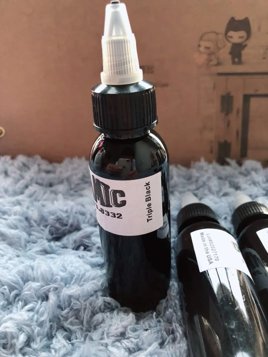 1 бутылка 30 мл динамический профессиональный Перманентный макияж Черные чернила