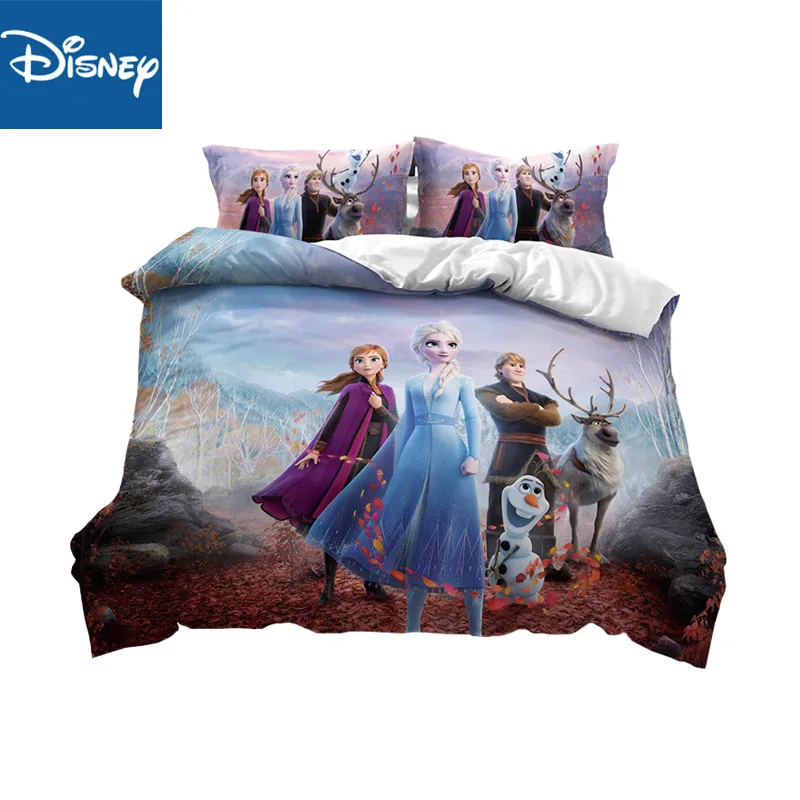 

Комплект постельного белья для девочек Disney «Холодное сердце», декор для кровати, двухместное одеяло, покрывала, односпальное покрывало, домашний текстиль, подарок на день рождения, 3-4 шт.