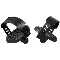 916 12 mtb road bike pedals with straps for exercise bike spin bike pedals with toe clips strap
