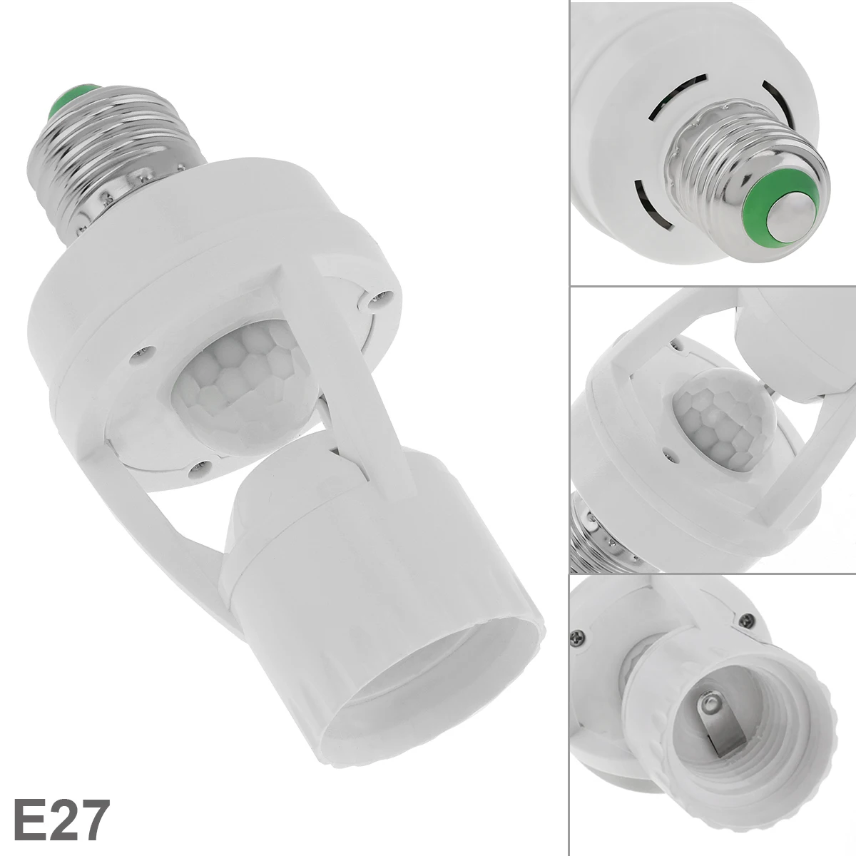 AC110-240V 360 градусов PIR индукционный датчик движения ИК инфракрасный человек E27