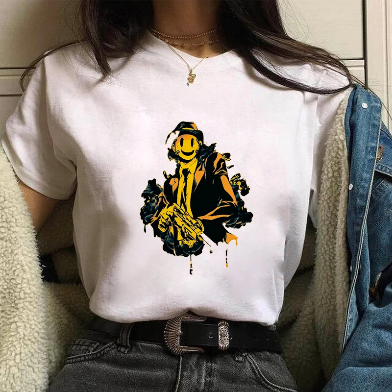 

Gothic High Rise Invasion Anime Comics Letters Cotton Tee Female/Man T-Shirt Mask Cool Handsome Weird t shirt Top Soft Oversized