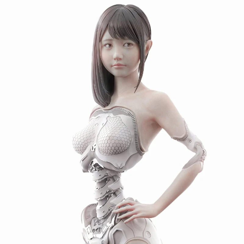 GK белая модель ручной WF2019 летний оригинальный ANDROID 001 форма Набор фигурок из