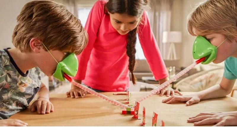 Greedy Хамелеон игра ящерица с высунутым языком игрушки Детские интерактивные