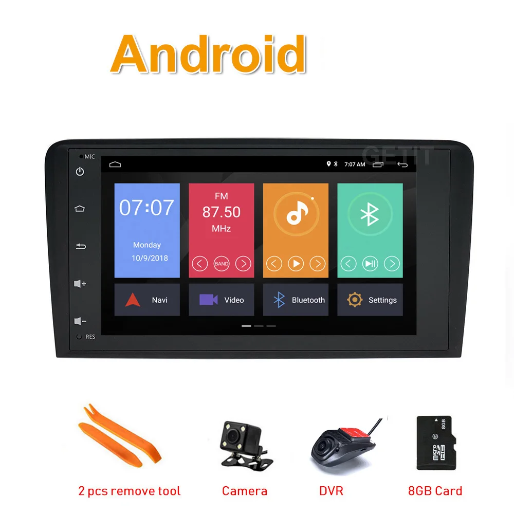 DSP 8 дюймов ips Android 9 Автомобильный DVD Радио Стерео gps для Audi A3 8P 2003 2012 S3 2006 RS3 Sportback 2011