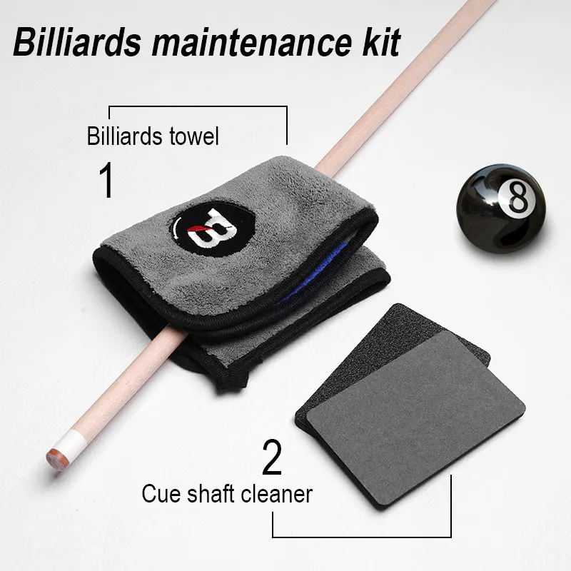 And Pool Cue Tip Or Shaft Polisher Combination Maintenance Kit Billiard Burnisher Taco De Billar Accessories