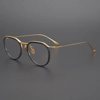 european classical oval round frame brand glasses men big face personality design eyeglasses women prescription eyewear dtx131