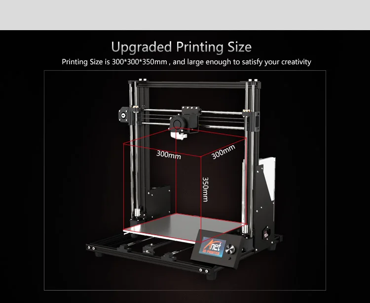 Anet A8 plus A6 авто A6 3d Принтер Высокоточный экструдер Reprap Prusa i3 3d принтер комплект DIY Impresora 3d с PLA нитью