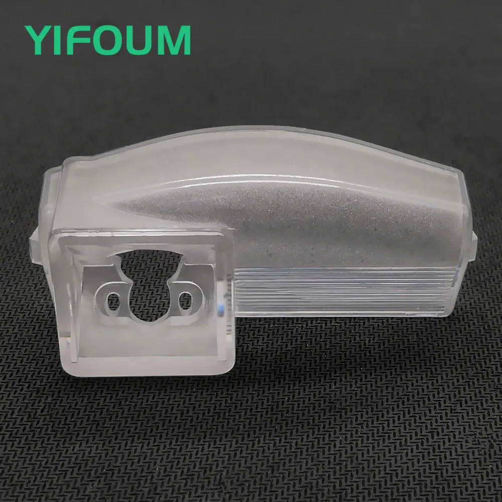 YIFOUM Car Rear View Backup Camera Bracket License Plate Light Housing Mount For Mazda 2 3 M2 M3 Demio DE Hatchback 2007-2014