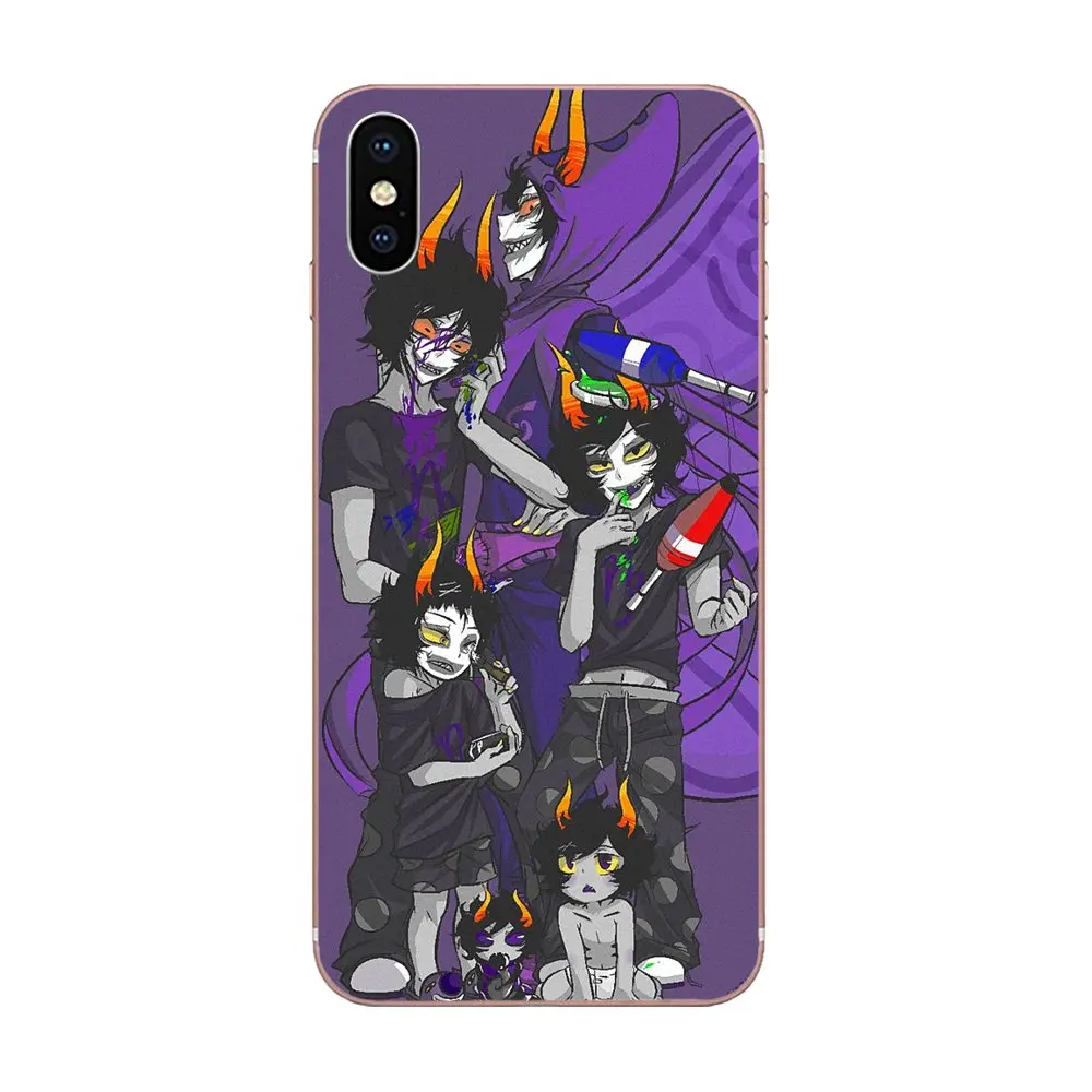 Лучшие чехлы из мягкого ТПУ для Samsung Galaxy Note 5 8 9 S3 S4 S5 S6 S7 S8 S9 S10 mini Edge Plus Lite Homestuck Aradia |
