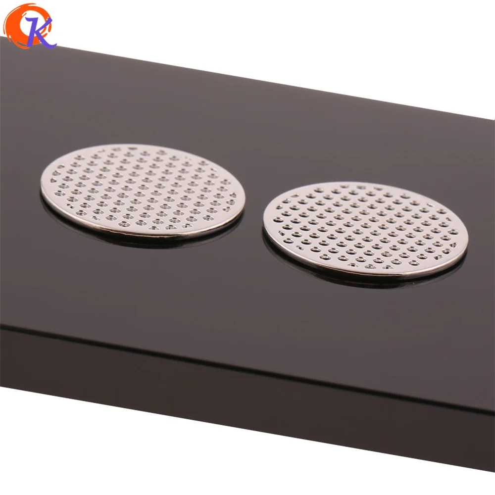 

Cordial Design 100Pcs 25*25MM Jewelry Making/Earring Accessories/Round Shape/DIY Earring Connectors/Hand Made/Earring Findings