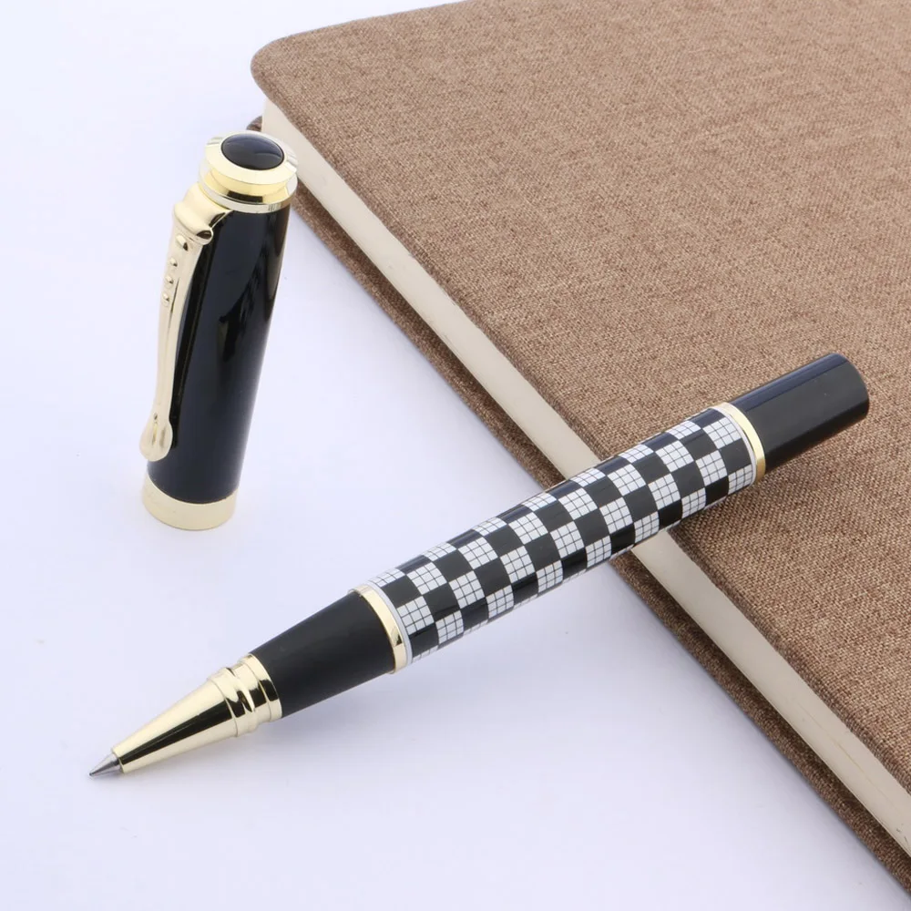 Шариковая ручка Jinhao 500 черно-белая шариковая | Канцтовары для офиса и дома