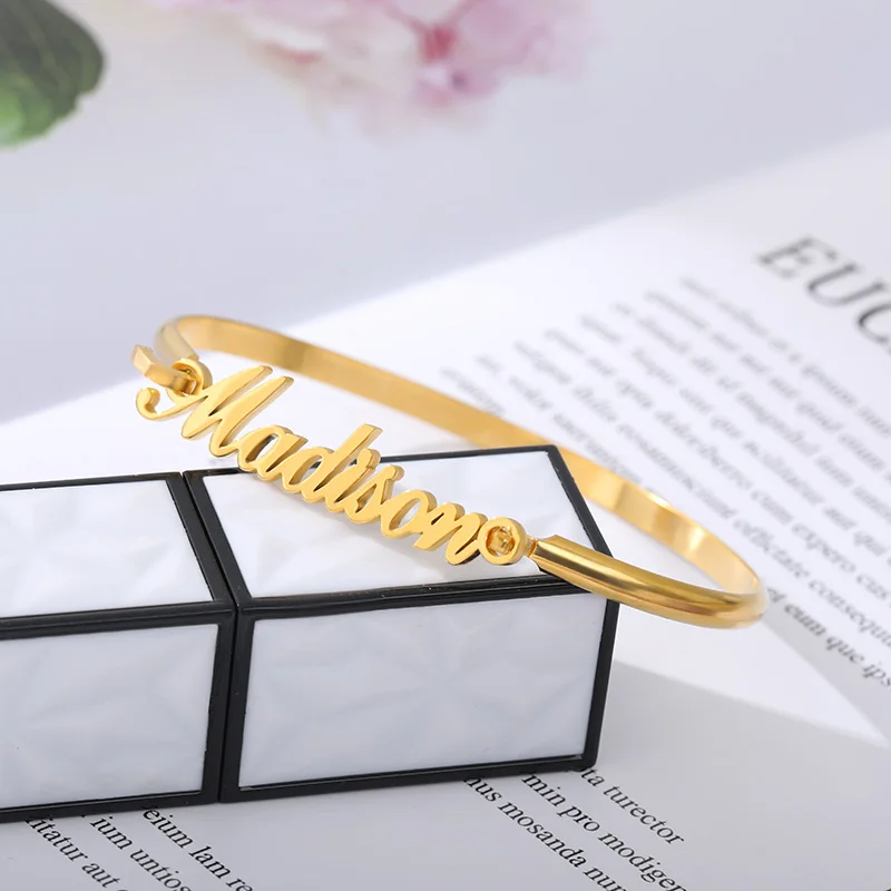 Персонализированные имя браслет дети браслеты для женщин подарок подружки