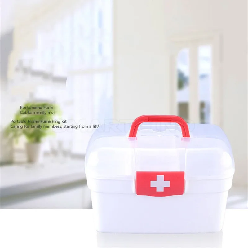 Многоуровневые наборы первой помощи пластиковые портативные дорожные