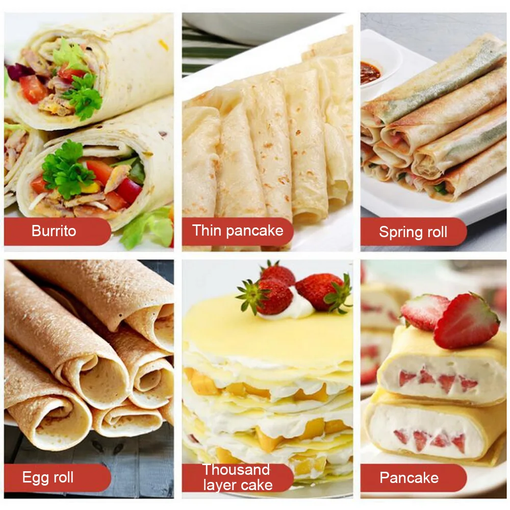 Behogar с антипригарным покрытием электрической креп машины для блинов мягким