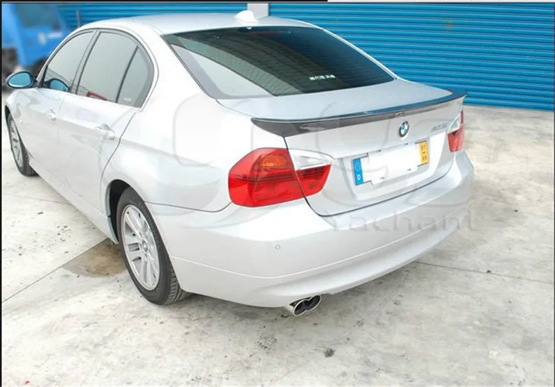 Спойлер для багажника из углеродного волокна CF подходит 2006-2008 E90 AC Style Duckbill