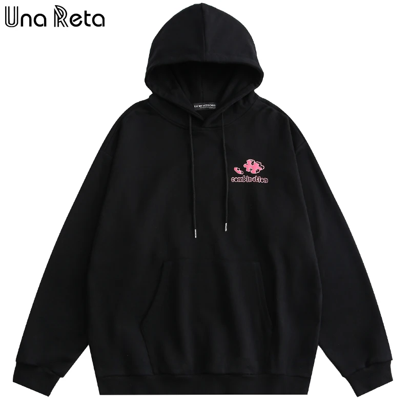 

UnaReta Hoodie Men Casual Autumn Men Clothing Harajuku Oversized Hoodie Hip Hop Print Men's Sweatshirt With Hoodies