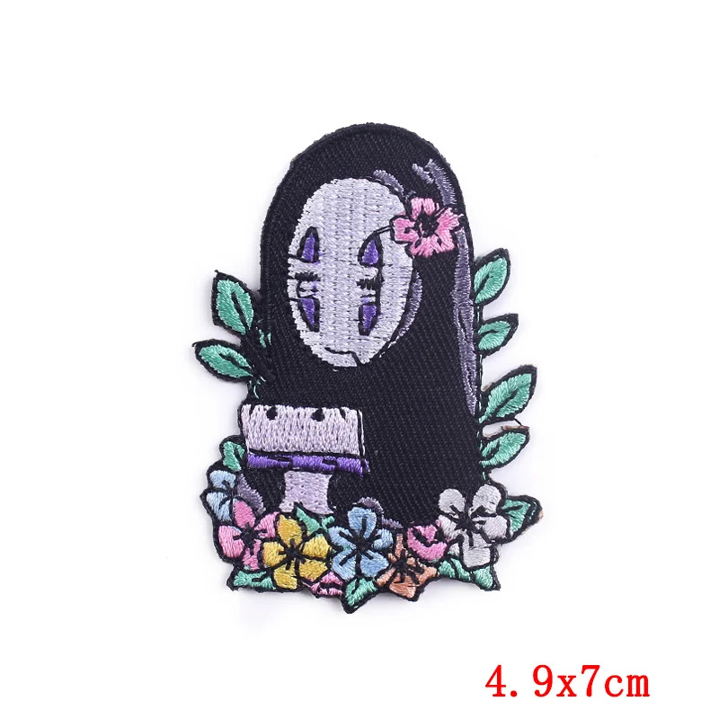 Нашивка в стиле панк с сердцем и черепом термоблестки вышитые нашивки для