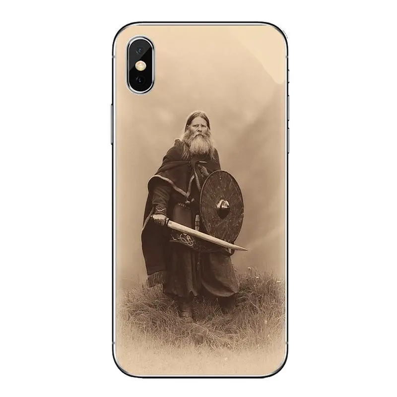 Чехлы для телефонов vikings Ragnar Lothbrok с логотипом samsung Galaxy S3 S4 S5 Mini S6 S7 Edge S8 S9 S10 Plus Note 3 4 5