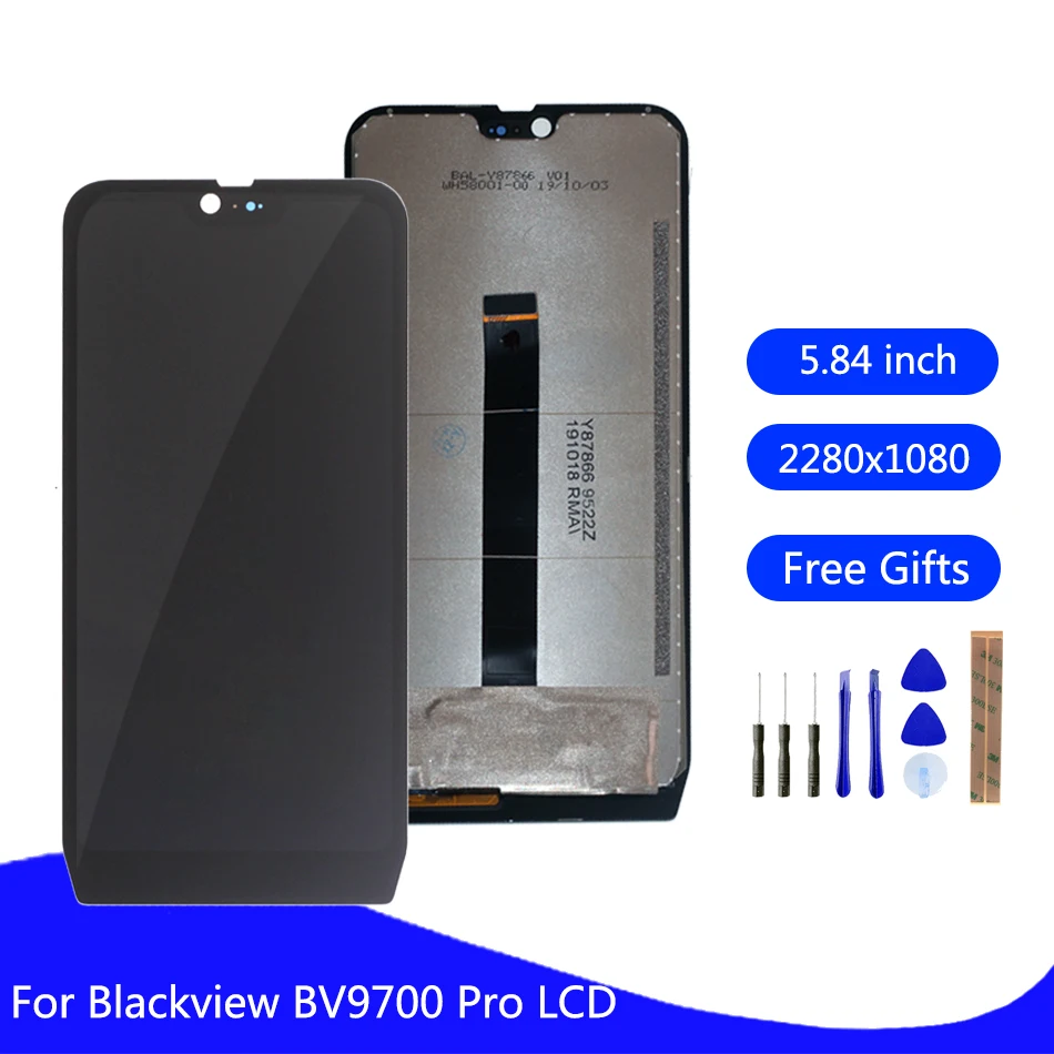 Для BLACKVIEW BV9700 PRO ЖК дисплей инструмент для ремонта сенсорного экрана в сборе