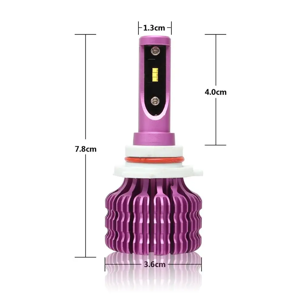 

Светодиодный светильник H7 Canbus s H4, светодиодный светильник с диодом для авто H11, H8, H3, светодиодный противотуманный светильник s 5202, 9005, 9006, про...