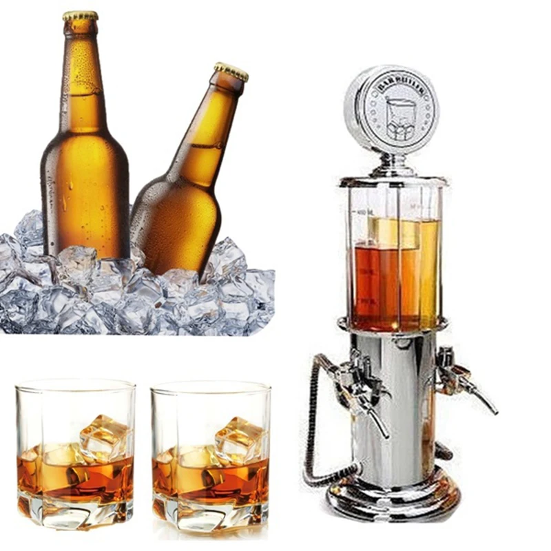 Wine Gas Station Cocktail Dispenser Drinks Bartending Beer hine Double Pumps Liquor | Дом и сад