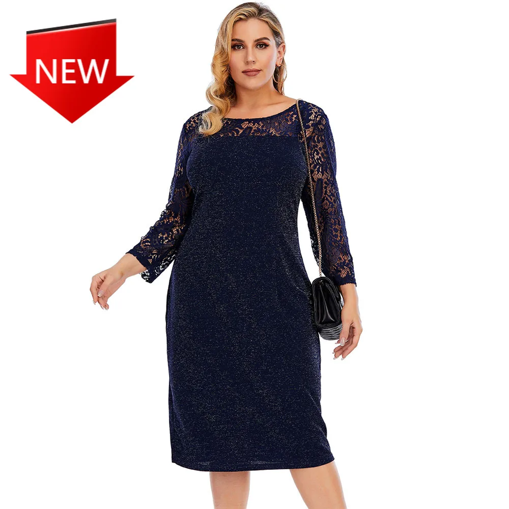 

Весна 2021, кружевное яркое облегающее платье с длинным рукавом и вырезами, свадебное вечернее Клубное платье 4XL, 5XL, женское платье для вечери...