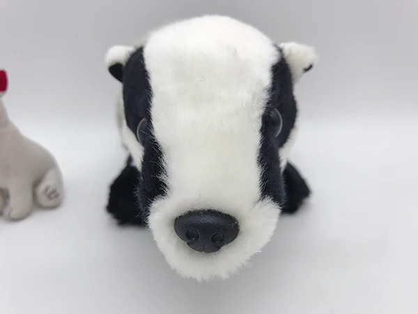 Милый барсук Мягкая Реалистичная мягкая игрушка-Зверюшка плюшевая игрушка кукла