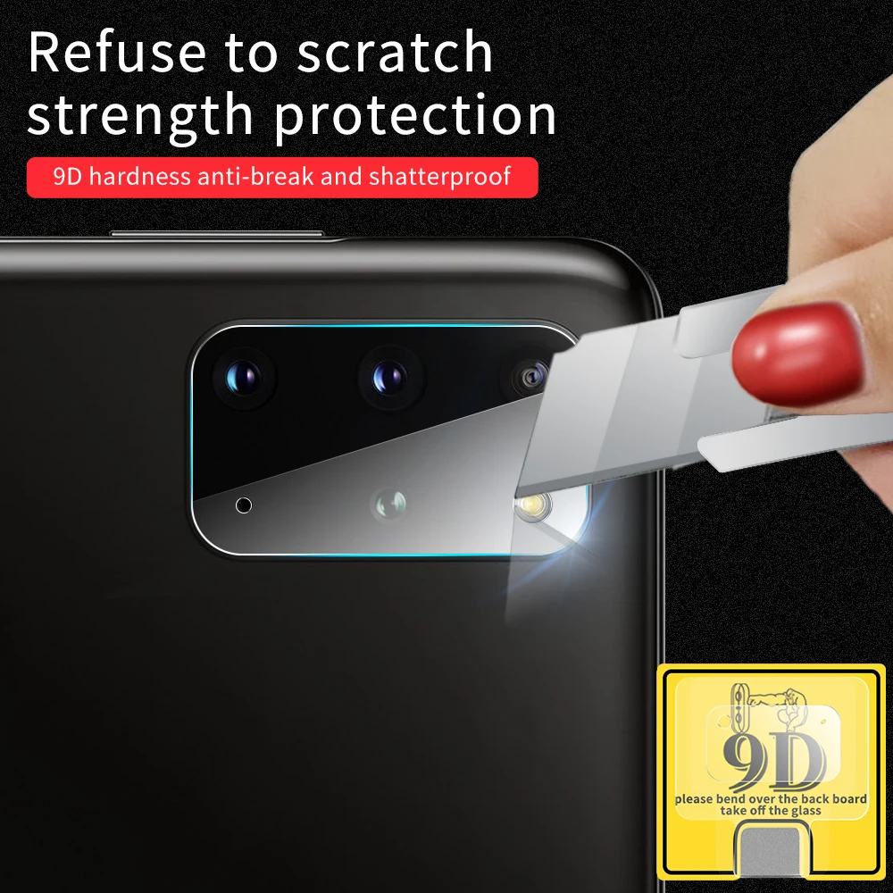

9D Tempered Glass Screen Protector For Samsung Galaxy S20 Ultra S20 FE 4G 5G Camera Lens Glass Film For Samsung S20 Plus Ultra