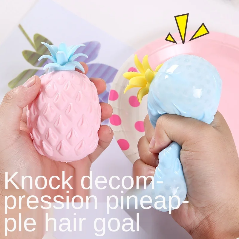 

Decompression Toy Vent Pineapple Squeeze Vent Ball Pinch Music Soft Pineapple Vent Ball Funny Decompression Pinch Music Toy