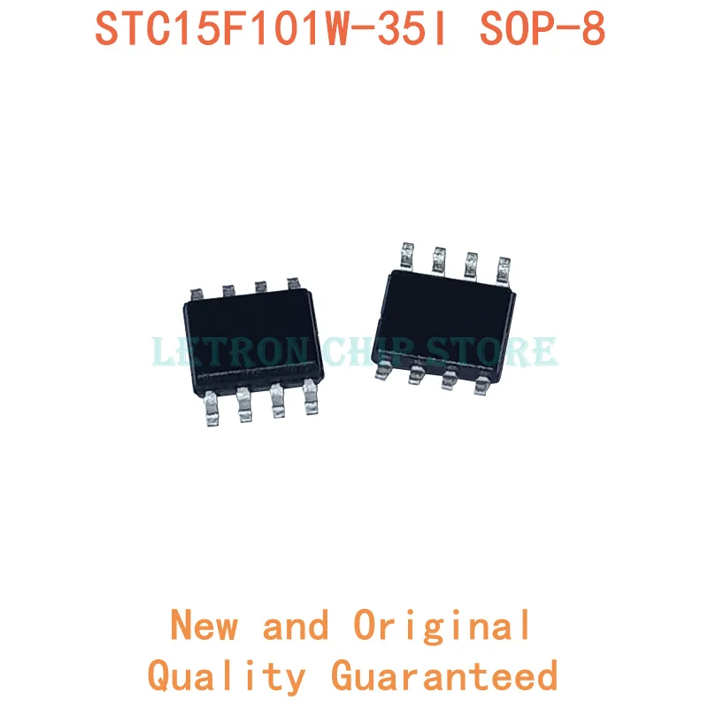

10PCS STC15F101W-35I-SOP8 SOP8 STC15F101W SOP-8 15F101W SOP SOIC8 SOIC-8 SMD new and original IC Chipset
